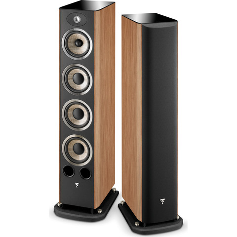 FOCAL Aria 948 PAIR 8" 3-Way Floor-Standing Speakers Prime Walnut 
