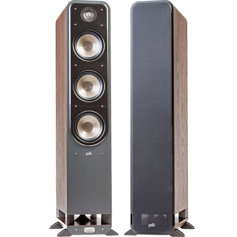 POLK AUDIO Signature S60 PAIR 6.5" 2-Way Floor-Standing Speakers Brown