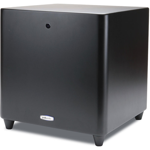 POLK AUDIO DSW Pro 600 12" 250 Watt Powered Subwoofer Black