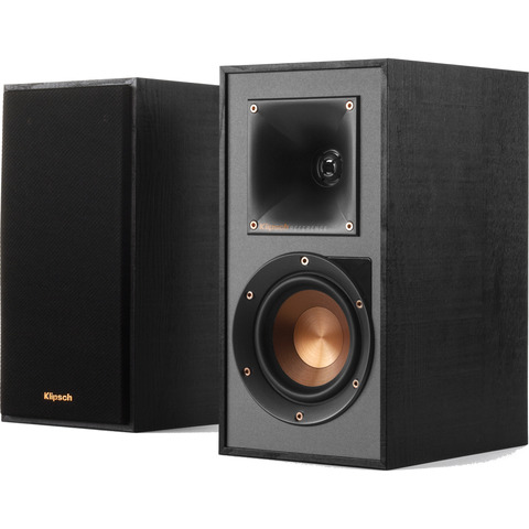 KLIPSCH Reference R-41PM PAIR 4" 2-Way Powered Bookshelf Speakers Black