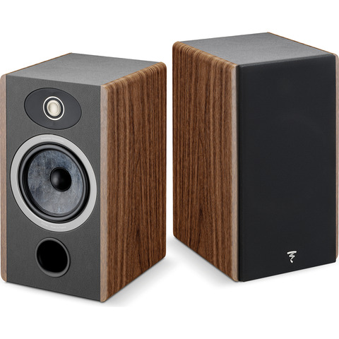 FOCAL Vestia No1 PAIR 6.5" Bookshelf Speakers Dark Wood