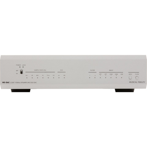 MUSICAL FIDELITY MX-DAC Digital to Analog Convertor Silver