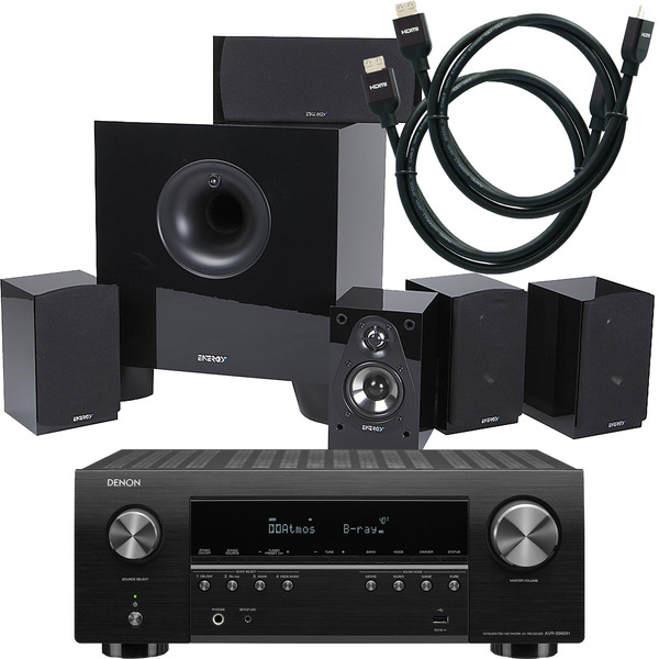 YAMAHA Yamaha RX-V4a & Def Tech Pro Cinema 400 Home Theater Bundle