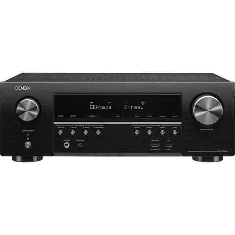 DENON AVR-S750H 7.2-Ch x 75 Watts A/V Receiver w/HEOS