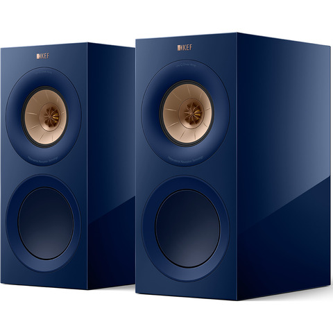 KEF NEW R3 META PAIR R Series 6.5" Bookshelf Speakers Indigo