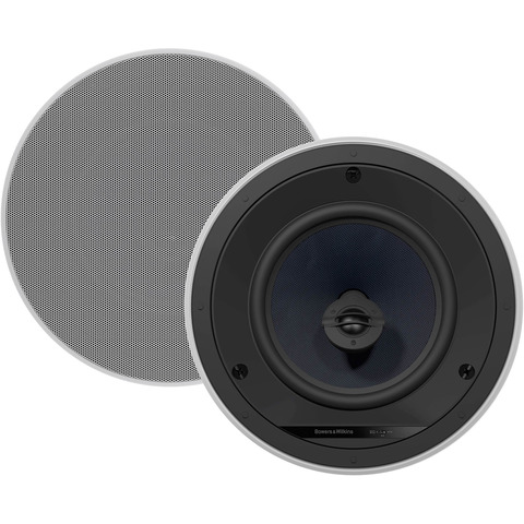 BOWERS & WILKINS CCM682 PAIR Aramid Fiber 8" 2-Way In-Ceiling Speakers 
