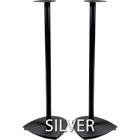 DEFINITIVE TECHNOLOGY NEW ProStand Universal PAIR 28" Speaker Stands Silver