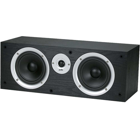 POLK AUDIO NEW CSR 5.25" 2-Way Center Channel Speaker Black