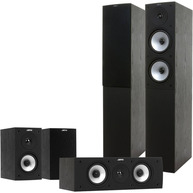 JAMO S626 HCS 5pc Home Theater Speaker Package Black