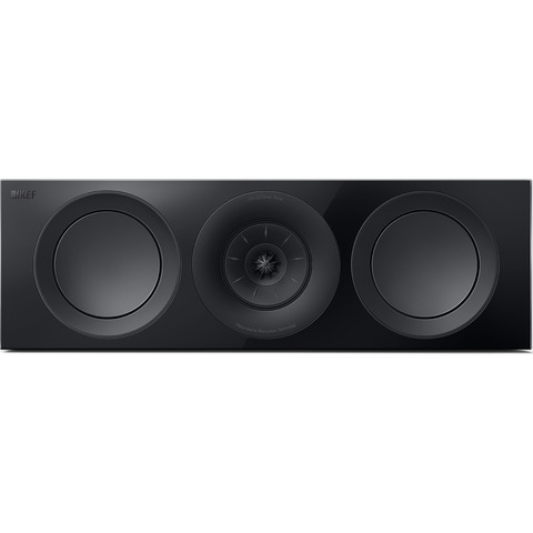 KEF NEW R6 META EACH 6.5" 3-Way Center Channel Speaker Black
