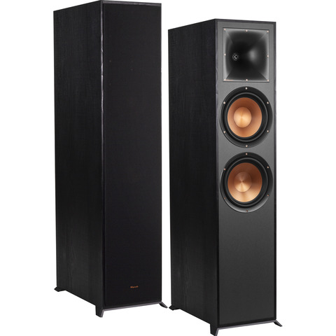 KLIPSCH R-820F PAIR 8" 2-Way Floor Standing Speakers Black