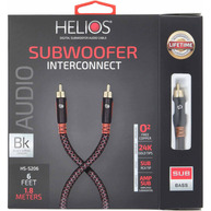 ETHEREAL Black Series 6' Subwoofer Cable