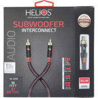 ETHEREAL Black Series 10' Subwoofer Cable