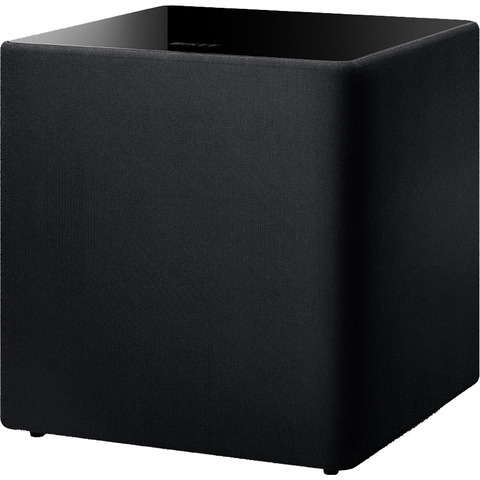 KEF KUBE 10 MIE 10" 300 Watt Class-D Powered Subwoofer Black 