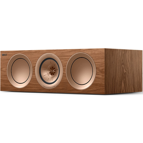 KEF R2 META EACH 5.25" 3-Way Center Channel Speaker Walnut