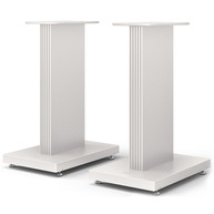 KEF NEW S3 PAIR 21" Floor Stands for R3 Meta Mineral White