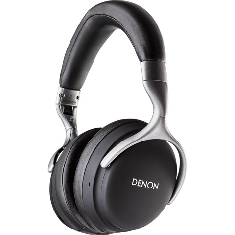 DENON NEW AH-GC25W Wireless Over-Ear Headphones Black