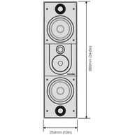 BOWERS & WILKINS  CWM8.3D 