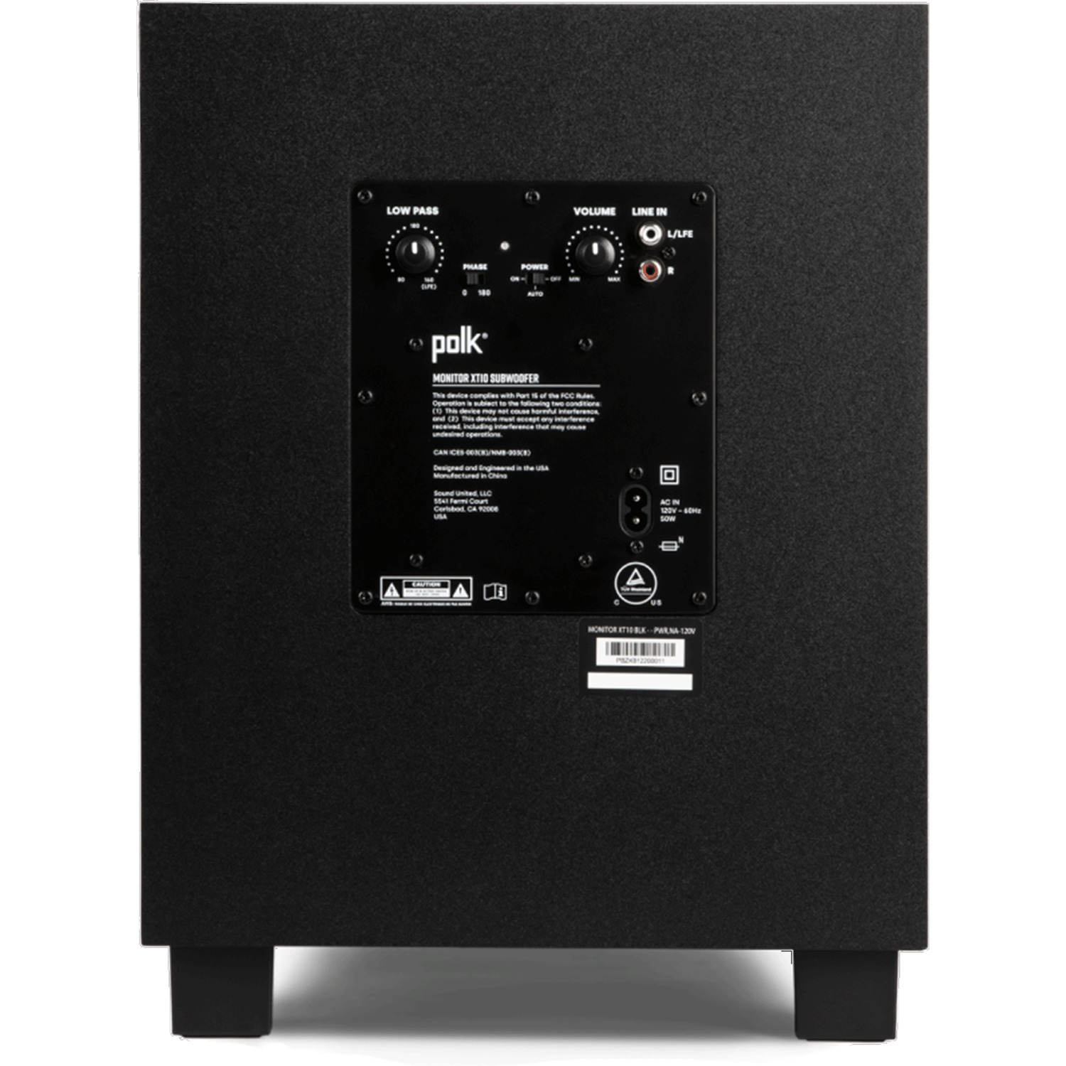 POLK AUDIO Monitor XT10 10