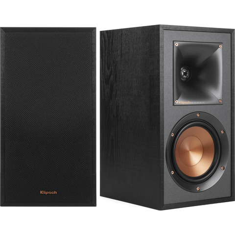 KLIPSCH R-51M PAIR 5.25" 2-Way Bookshelf Speakers Black