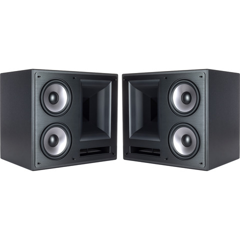 KLIPSCH NEW THX-6000-LCR PAIR (L&R) 6.5" 3-Way THX Ultra2 Cinema Speakers Black