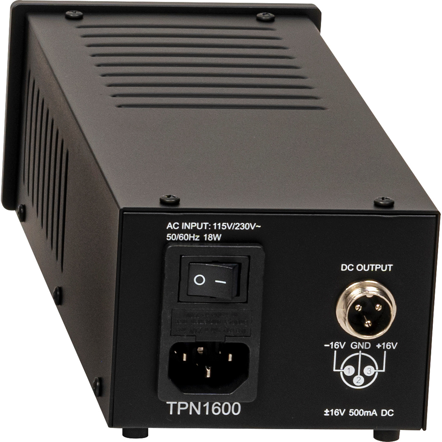 THORENS NEW TD 1601 Fully Manual Two-Speed Stereo Turntable Black