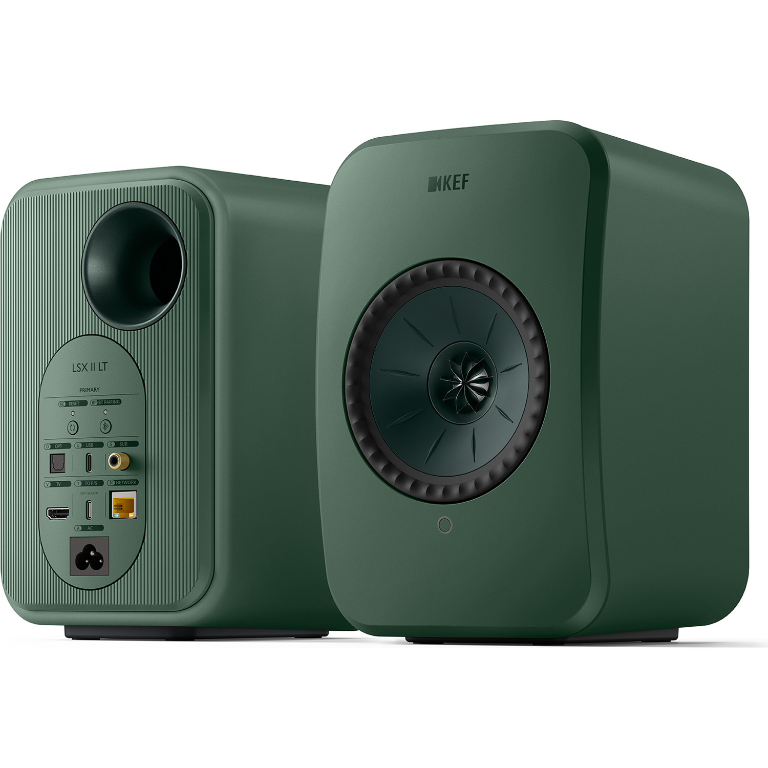 KEF LSX II LT PAIR Powered Speakers w/HDMI, AirPlay 2, Chromecast