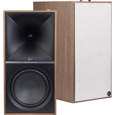 KLIPSCH The Nines Heritage Inspired 8" Powered Speakers Walnut