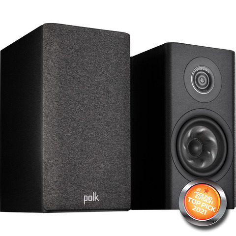 POLK AUDIO Reserve R100 PAIR 5.25" Bookshelf Speakers Black