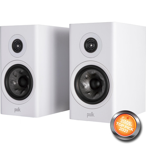 POLK AUDIO NEW Reserve R100 PAIR 5.25" Bookshelf Speakers White