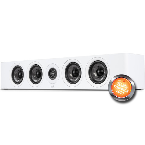 POLK AUDIO NEW Reserve R350 EACH Slim 4" Center Channel Speaker White
