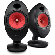 KEF Egg Duo PAIR Wireless HiFi Desktop Speakers Black