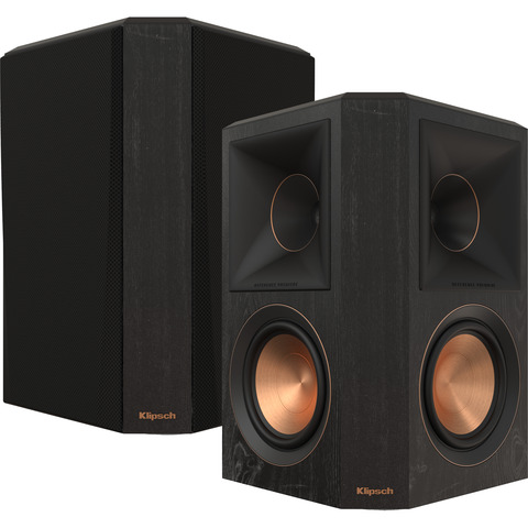 Klipsch RP-502S II PAIR 5.25" 2-Way On-Wall Speakers Black