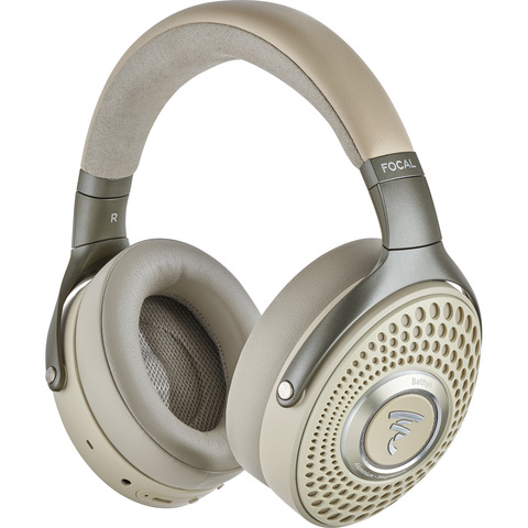 FOCAL Bathys Over Ear Noise Cancelling Bluetooth Headphones Dune