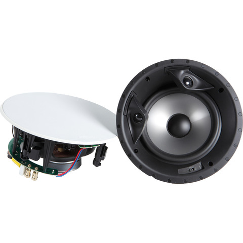 POLK AUDIO NEW 80F/X-RT PAIR 8" 2-Way Dual Tweeter In-Ceiling Speaker