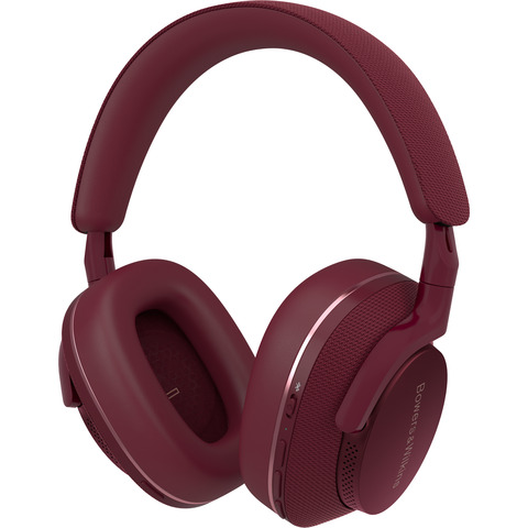 BOWERS & WILKINS Px7 S2e Wireless Noise Cancelling Over-the-Ear Headphones Ruby Red