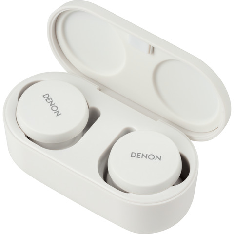DENON AHC10PL PerL True Wireless Earbuds with Personalized Sound White