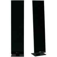 KEF T-301 PAIR 4.5" 2-Way On-Wall Speakers Black