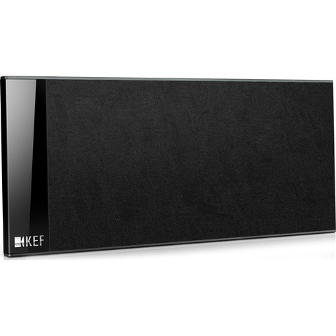 KEF T101C EACH 4.5" 2-Way On-Wall Center Speaker Black
