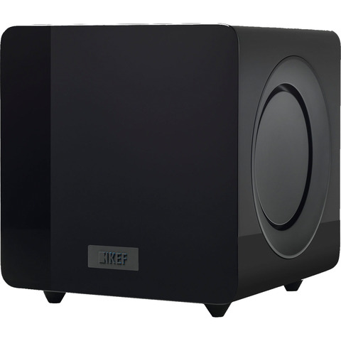 KEF KF92 Dual 9" Twin Force 1000 Watt Class-D Powered Subwoofer Black