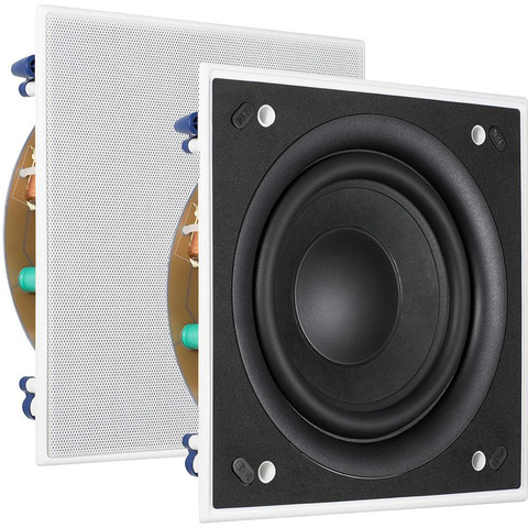 KEF NEW Ci200QSb PAIR 8" THX In-Wall Subwoofer