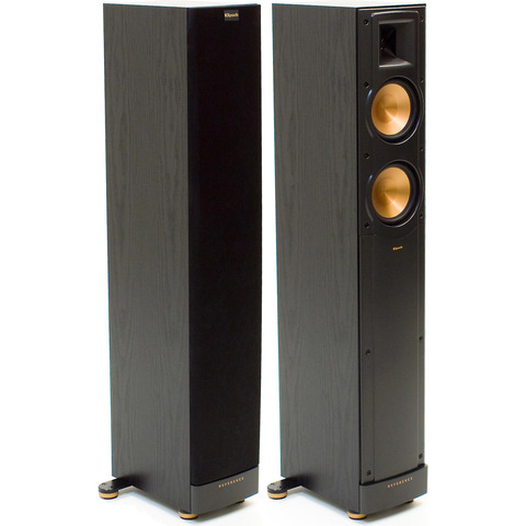 KLIPSCH RF-42ii PAIR 4.5" 2-Way Floor Standing Speakers Black