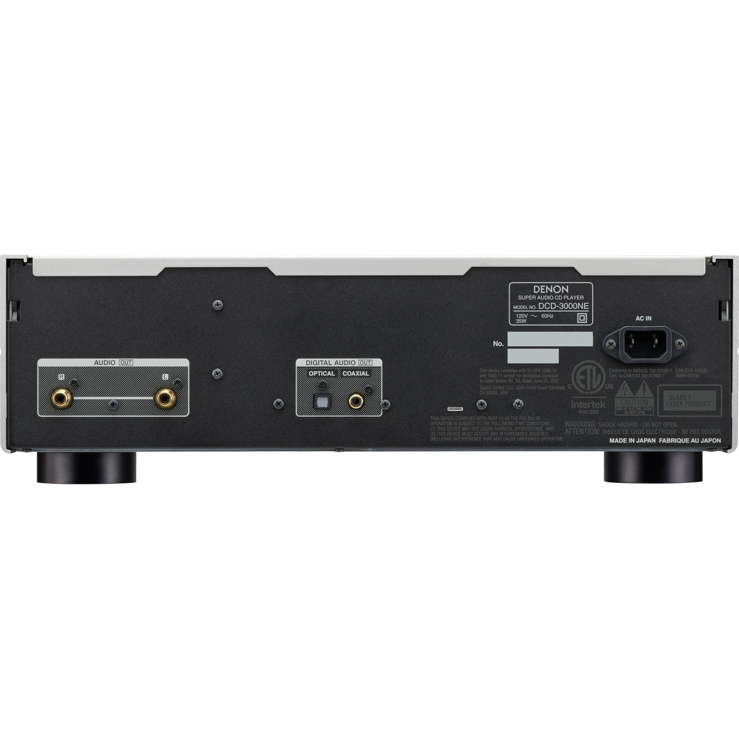 DENON DCD-3000NE Reference Series SACD Player Silver
