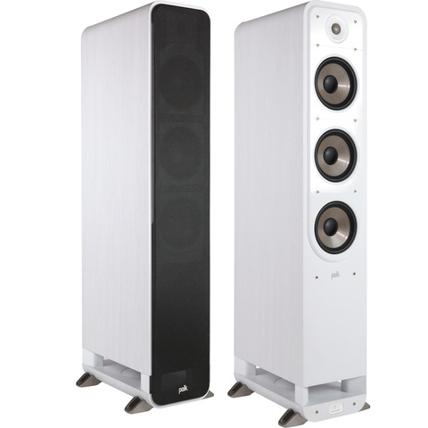 POLK AUDIO Signature E Series S60e PAIR 6.5" Floor-Standing Speaker White