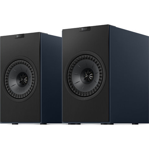KEF Coda W Powered Stereo Speakers w/ Bluetooth Midnight Blue