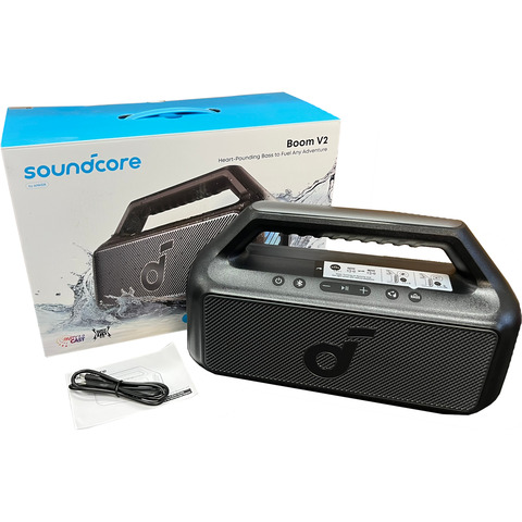 SOUNDCORE OPEN BOX Boom V2 Outdoor Bluetooth Speaker