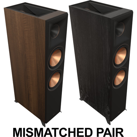 KLIPSCH RP-8060FA II PAIR 8" 2-Way Atmos Enabled Floor-Standing Speaker MISMATCHED COLOR