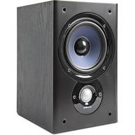 POLK AUDIO T300 EACH 5.25" 2-Way Bookshelf Speaker Black ONE SINGLE SPEAKER