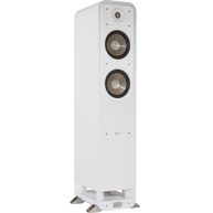 POLK AUDIO Signature S50 EACH 5.25" 2-Way Floor-Standing Speaker White ONE SINGLE SPEAKER