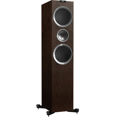 KEF R900 EACH 8" 3-Way Floorstanding Speaker Walnut ONE SINGLE SPEAKER